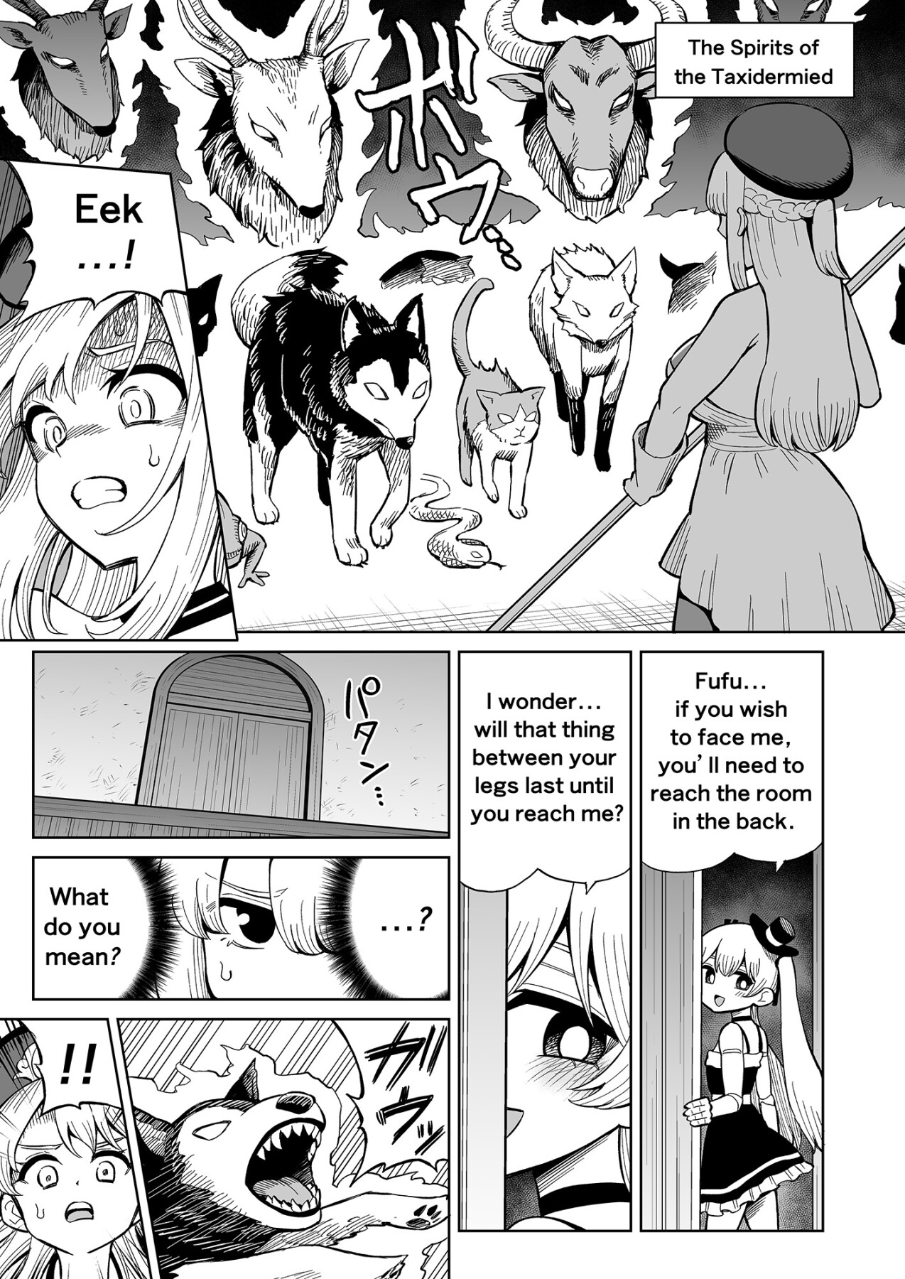 Hentai Manga Comic-Futanari Priest Clarice and Phantom Masion-Read-6